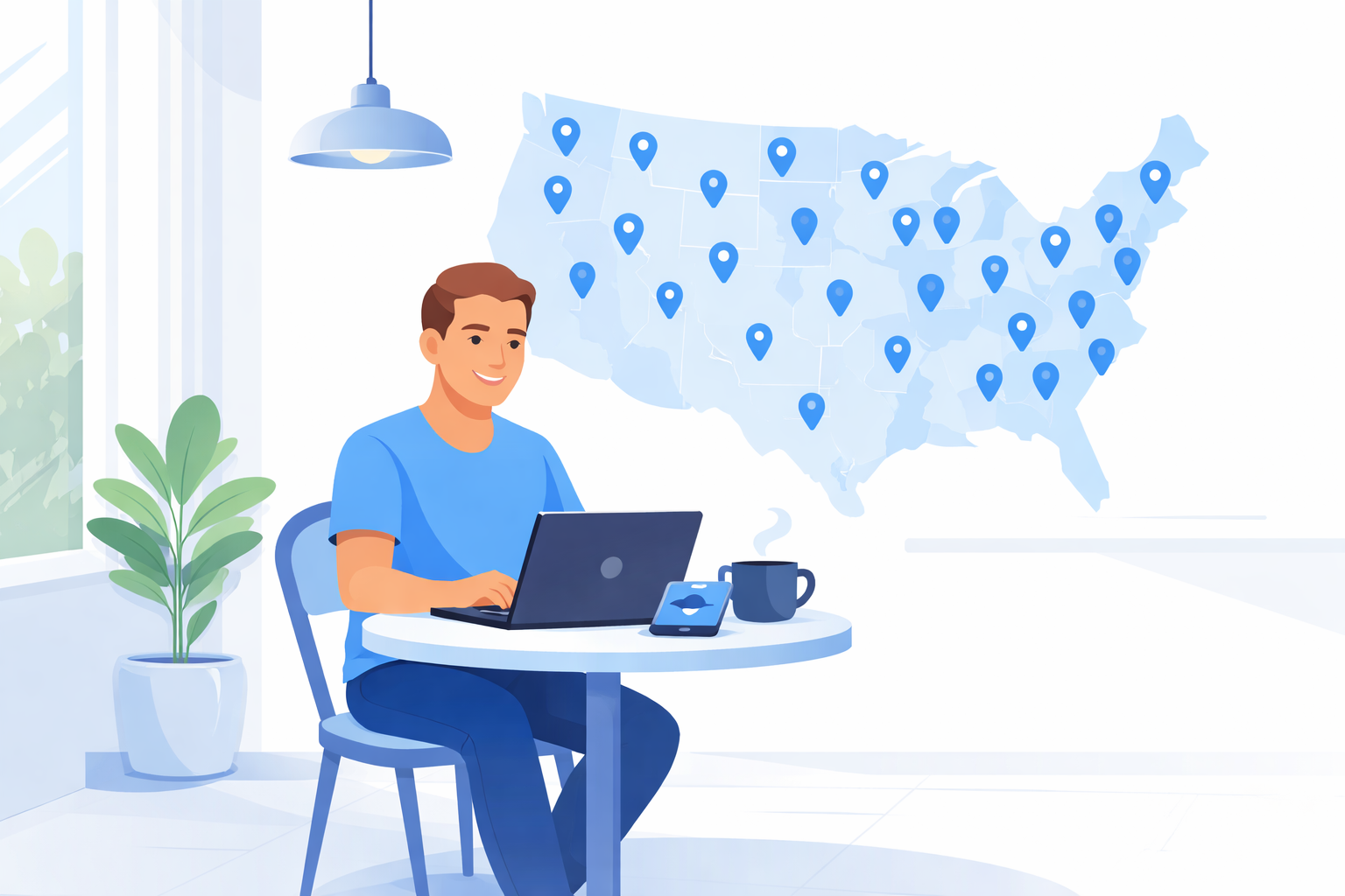 Virtual wholesaling laptop lifestyle